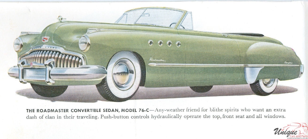 1949 Buick Brochure Page 9